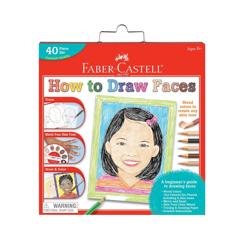 World Colors How to Draw Faces Kit