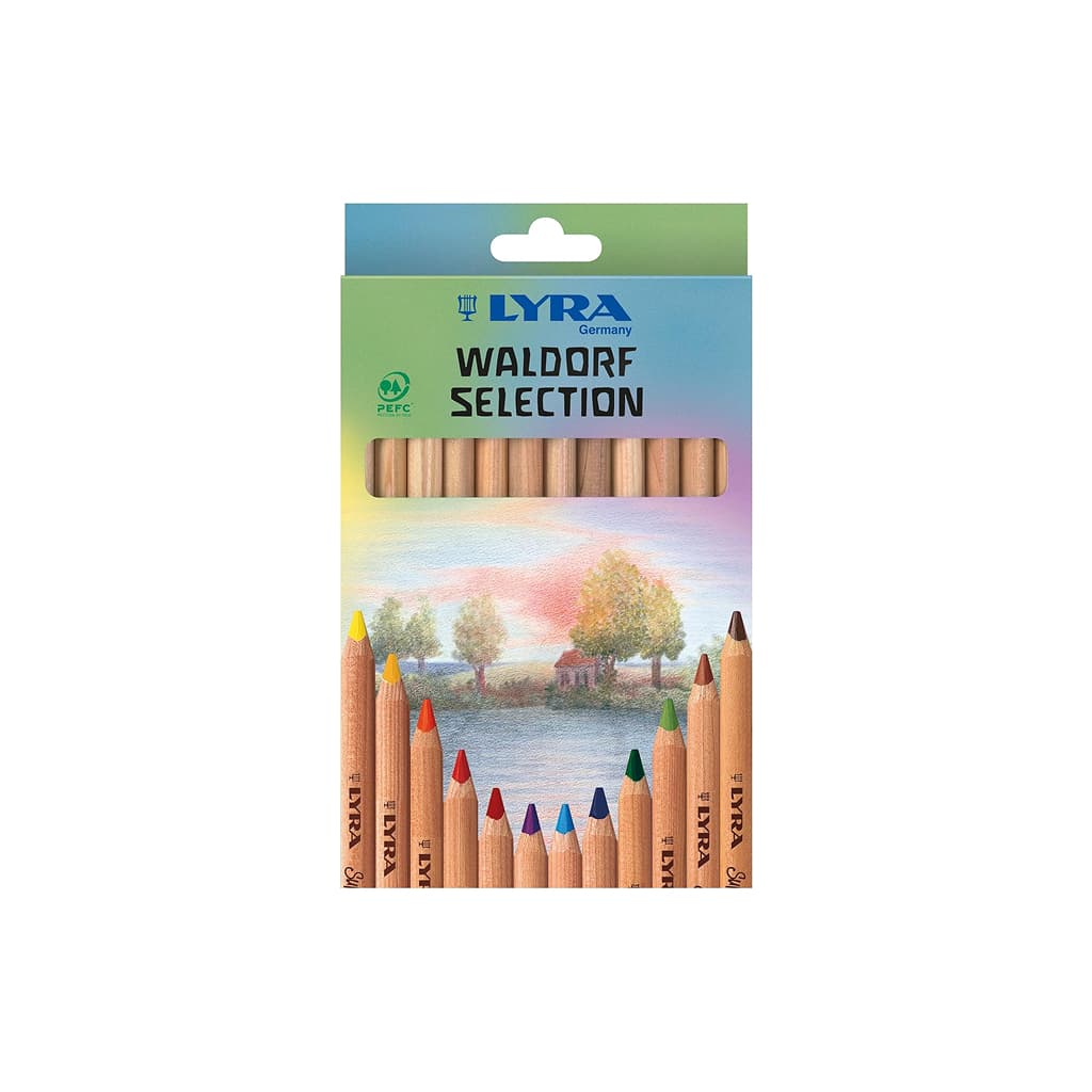 Waldorf Selection Giant Triangular Colored Pencils