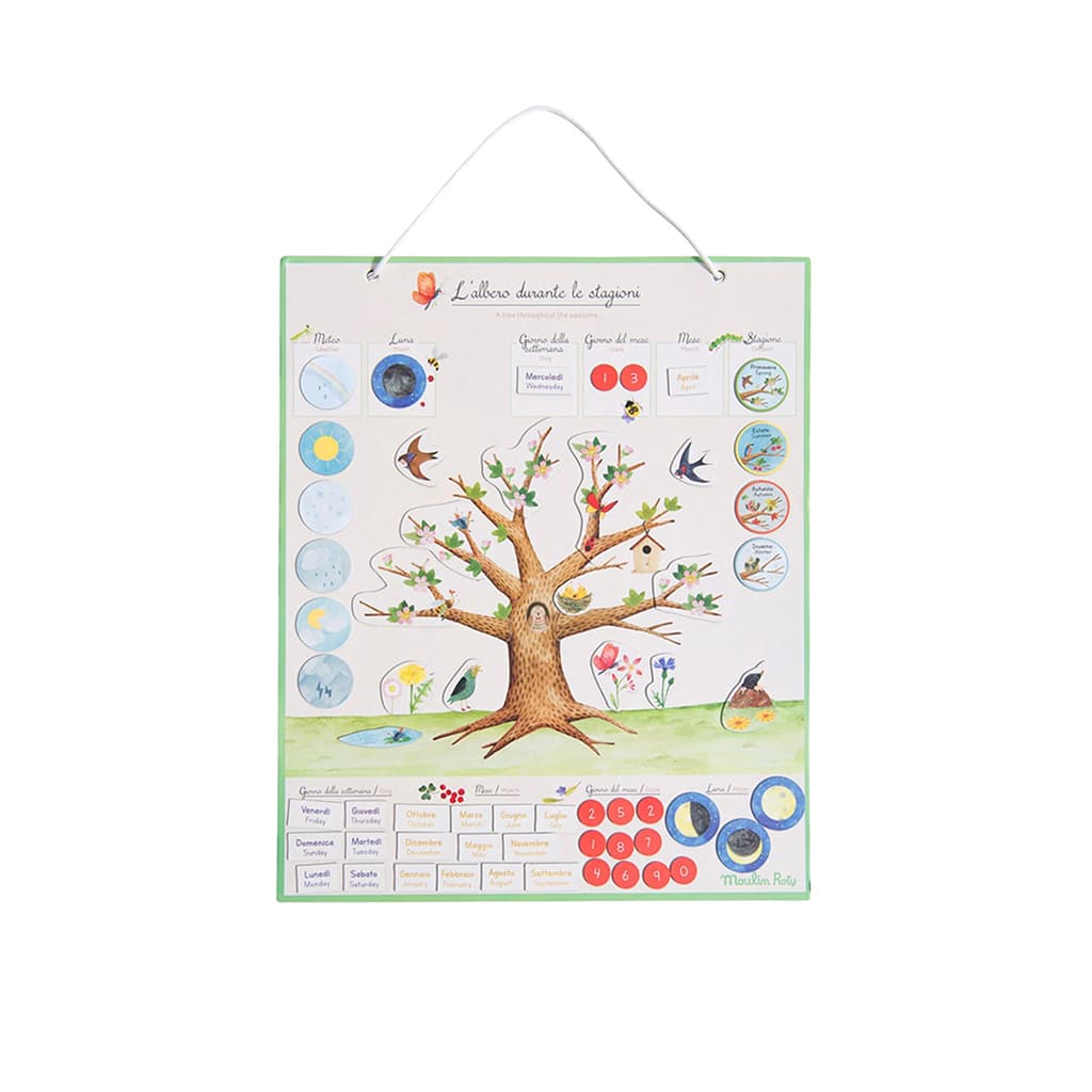 Le Botaniste Seasons Magnetic Calendar
