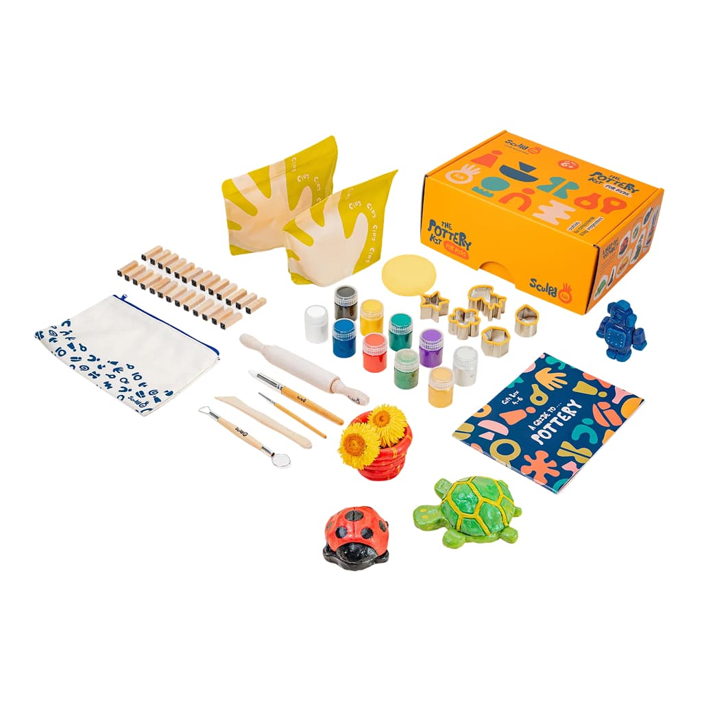 Kids Pottery Kit (4-6 Years)