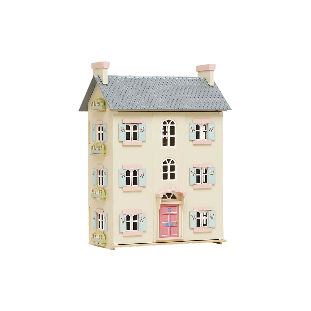 Cherry Tree Hall Wooden Dollhouse